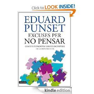 Excuses per no pensar (Lancora) (Catalan Edition) Punset Eduard 