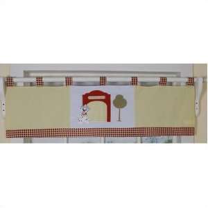   Window Valance For Boutique Fire Truck 13 PCS Crib Bedding Set Baby