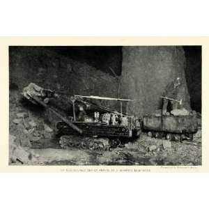  1923 Print Electric Shovel Construction Crane Mining Tools 