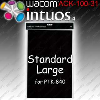 Wacom Intuos4 Large Standard Surface Sheet PTK 840 8x13  