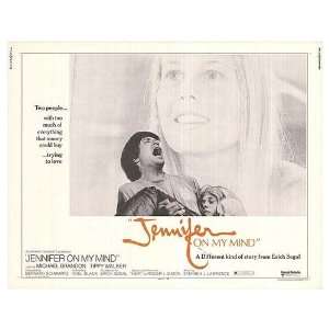  Jennifer On My Mind Original Movie Poster, 28 x 22 (1971 