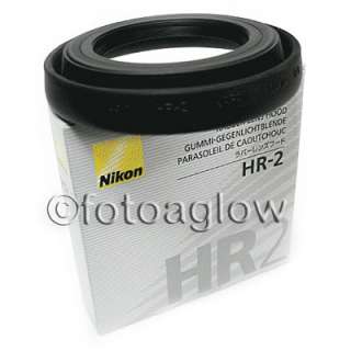 NIKON HR 2 Rubber Lens Hood for 50mm f/1.4 f/1.8 HR2 au  