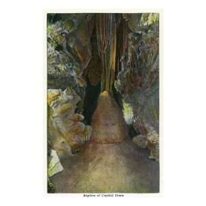  Shenandoah Caverns, Virginia   Interior View of the 