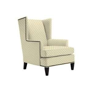  Williams Sonoma Home Anderson Wing Chair, Gate, Parchment 