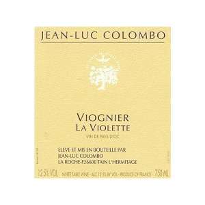  Jean luc Colombo Viognier La Violette 2010 750ML Grocery 