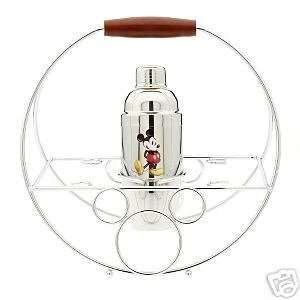 Disney Mickey Mouse Bar Caddy and Shaker 