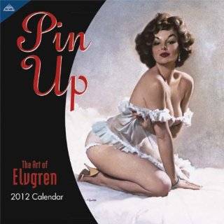  Pin Up Burlesque 2012 Calendar   For Lovers of Vintage and 