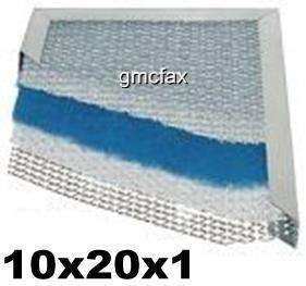 10x20x1 Electrostatic Furnace A/C Air Filter   Washable  