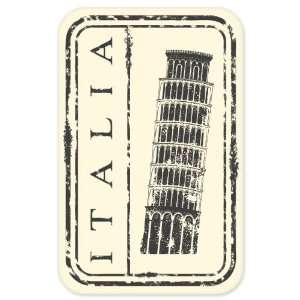  Italy Italia travel vinyl window bumper suitcase sticker 3 