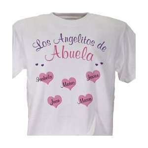  Angelitos de mi Corazon Camiseta o Playera Personalizada 