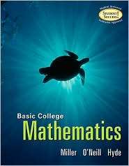 MP Basic College Math (soft Cover), (0073305480), Julie Miller 
