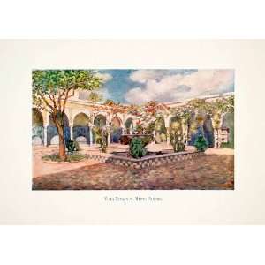   Mufti Algiers Algeria Floral Villa Park Gardens   Original Color Print