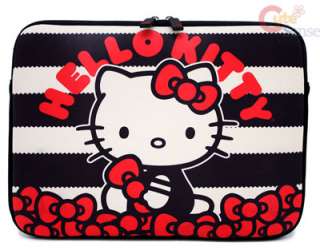 Hello Kitty Apple Macbook Case/ LapTop Bag Red Bows  