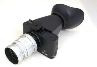 Leica voigtlander M39 to Nikon 1 J1 mount adapter w/ magnifying LCD 