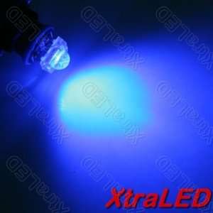   Lot of 10 T10 5xLED Light Bulbs Wide View Car   Blue 