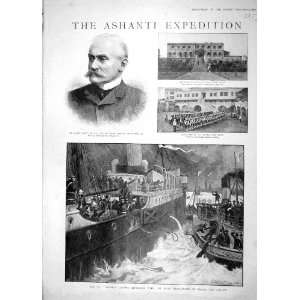  1895 Ashanti Francis Scott Ship Angola Kumassi Victor 