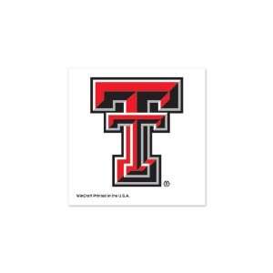    Texas Tech Red Raiders 4 pack Team Tattoos