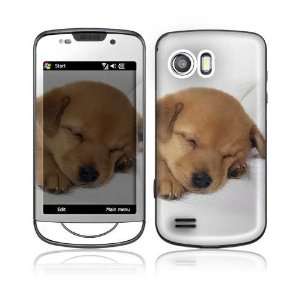 Animal Sleeping Puppy Design Protective Skin Decal Sticker for Samsung 
