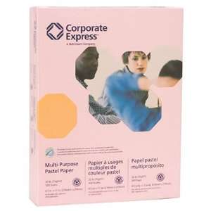  Recycled Multi Purpose Pastel Colored Copy Paper, 20 lb 