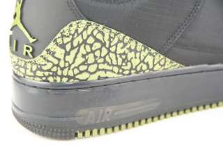 NIKE AJF 3 LS Jordan Fusion Air Mens Black Shoes 12  