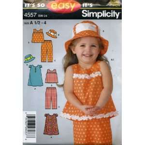   Toddlers Dress, Top, Pants and Hat Pattern Arts, Crafts & Sewing