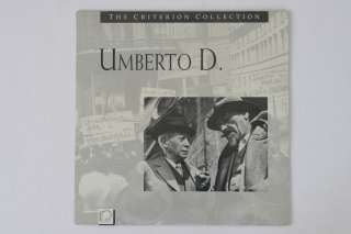   Criterion Collection NEW Sealed Laserdisc LD Vittorio De Sica  