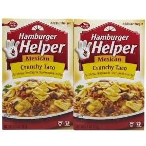 Hamburger Helper Crunchy Taco, 7.5 oz, 2 pk  Grocery 