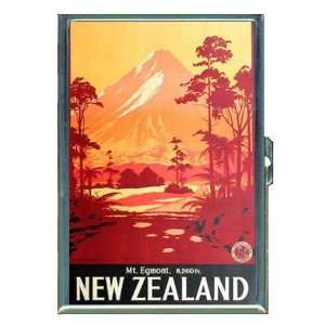  New Zealand Mt Taranaki Egmont ID Holder, Cigarette Case 