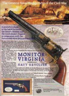 1991 Monitor Virginia Navy Revolver Colt 1851 ad  