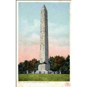   New York NY   The Obelisk, Central Park 1900 1909
