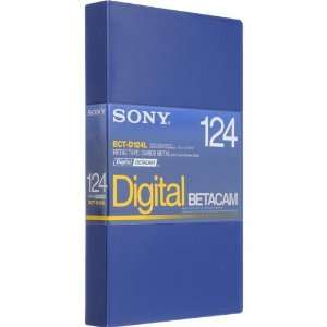  Sony BCT D124L Digital Betacam Tape   124 minute (10 Pk 