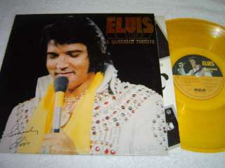 ELVIS PRESLEY A Canadian Tribute LP KKL1 7065 GOLD VINY  