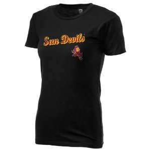   Basic Crew T Shirt   Design20182 with Sun Devils R