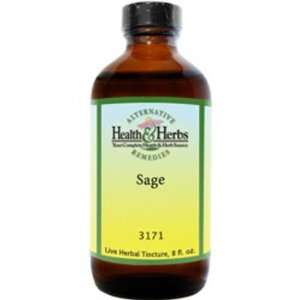  Alternative Health & Herbs Remedies Sage 8 Ounce Bottle 