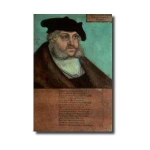   Friedrich Iii The Wise Elector Of Saxony Giclee Print