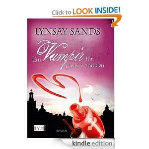Ein Vampir für gewisse Stunden (German Edition) Lynsay Sands, Regina 