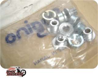   ring bolts. Stamped. NOS. BMX old school. Chainring Sprocket  