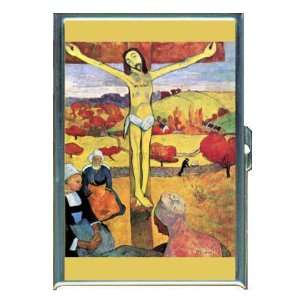 PAUL GAUGIN YELLOW CHRIST ID Holder, Cigarette Case or Wallet MADE IN 