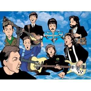 Limited Edition Anthony Parisi Paul McCartney Anthology Rock Music Art 