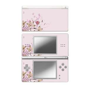  Nintendo DS Lite Skin Decal Sticker   Butterfly Garden 