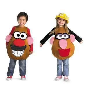   Mr. or Mrs. Potato Head Deluxe Toddler / Child Costume / Brown   Size