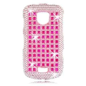  Bling Phone Shell for Samsung i520 4G LTE   Pink Studs   Verizon 