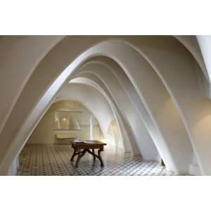  Interior of Casa Batllo, Designed by Antoni Gaudi, in 