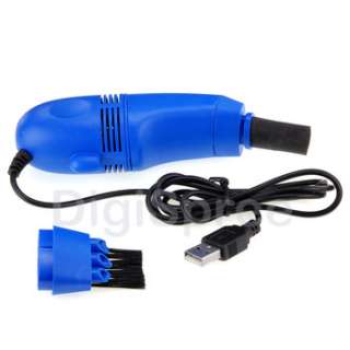 Mini USB Vacuum Keyboard Cleaner for PC Laptop Computer  