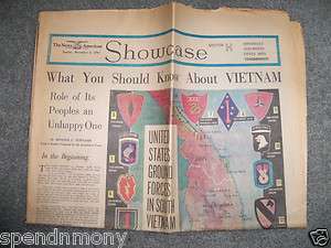 United States Ground Forces Vietnam Dec. 1967 Newspaper  