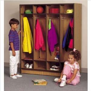  60 H Childrens Locker with Cubbies Color/Trim Blue 