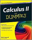  & NOBLE  Calculus II For Dummies by Mark Zegarelli, Wiley, John 