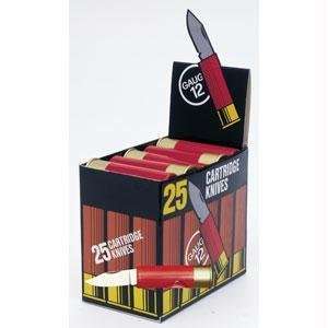  United Cutlery   Shotgun Shell Knife Red (25 Pc) Sports 