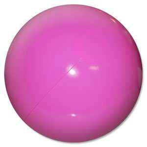    Beachballs   16 Solid Pink Beach Balls