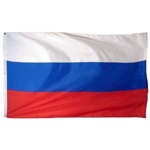  3ft x 5ft Russia Flag   Printed Polyester Patio, Lawn 